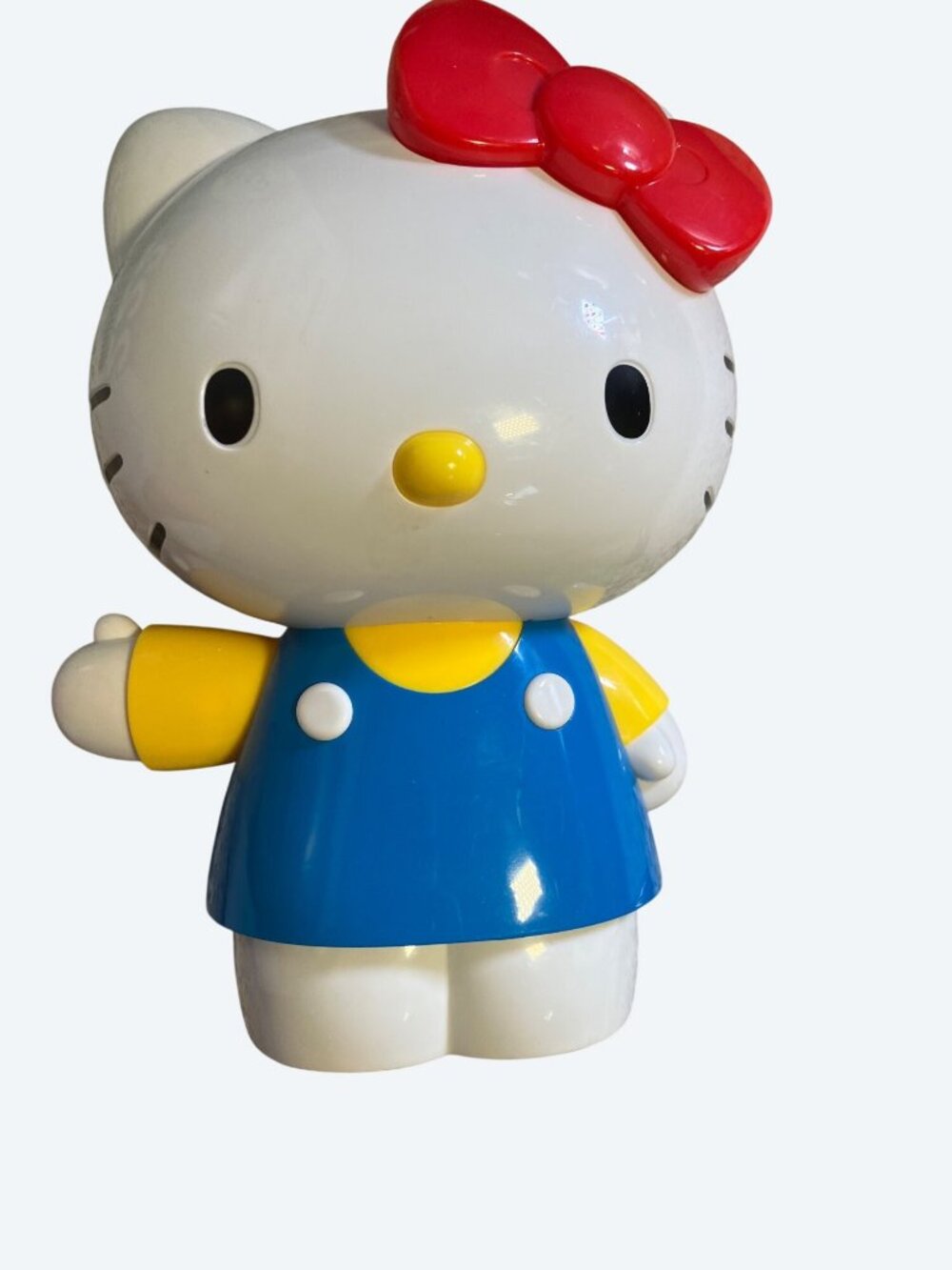 Sanrio Hello Kitty Dancing Waving Figure 7.5” tall Red Bow 2022